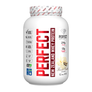 Perfect Sports New Zealand Whey Protein French Vanilla 1.6lbs