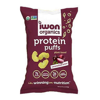 Iwon Organics Protein Puffs Caramelized Onion 142g