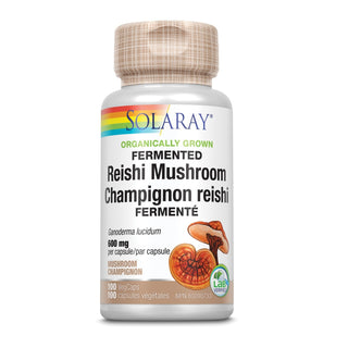 Solaray Fermented Reishi Mushroom 100 Veggie Caps