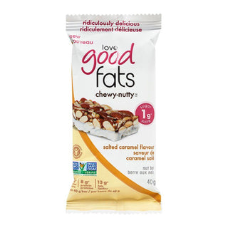 Love Good Fats Chewy Nutty Bar Salted Caramel 40g