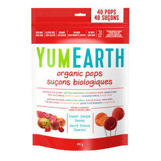 Yum Earth Organic Pops Assorted 241g