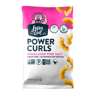 Lesser Evil Power Curls Himalayan Pink Salt 113g