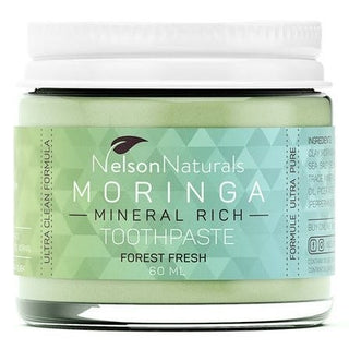 Nelson Naturals Toothpaste Moringa Mineral Rich Forest Fresh 60mL