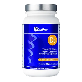 CanPrev Vitamin D3 240 Softgels