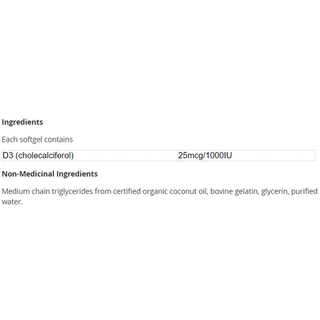 CanPrev Vitamin D3 240 Softgels