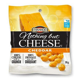 Ivanhoe Nothing But Cheese Cheddar 18g