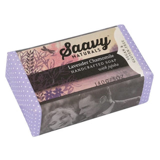 Saavy Naturals Soap Bar Lavender Chamomile with Jojoba 140g