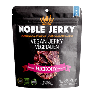 Noble Jerky Vegan Jerky Sticky Hickory 70g