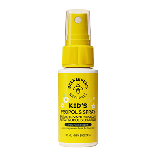 Beekeeper's Naturals Propolis Throat Spray for Kids 30mL