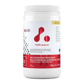 ATP LAB 100% Whey Protein Isolate Organic Pure Vanilla 900g