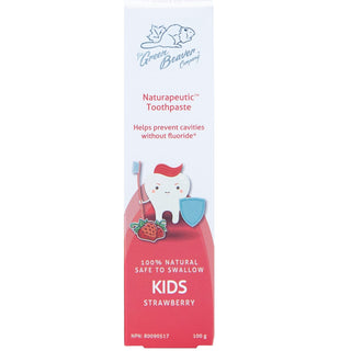 Green Beaver Naturapeutic Toothpaste Kids Strawberry 100g