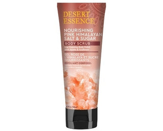 Desert Essence Body Scrub Nourishing Pink Himalayan Salt & Sugar 198mL