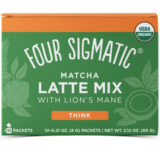 Four Sigmatic Matcha Latte Mix With Lion's Mane 10 Packs