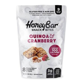 Honey Bar Snack Bites Quinoa & Cranberry 162g