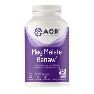 AOR Mag Malate Renew 240 Capsules