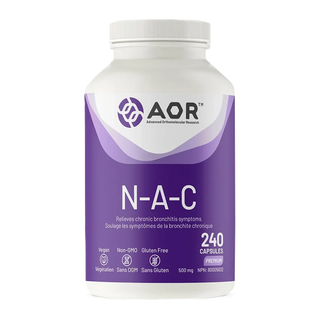 AOR N-A-C 500mg 240 Capsules