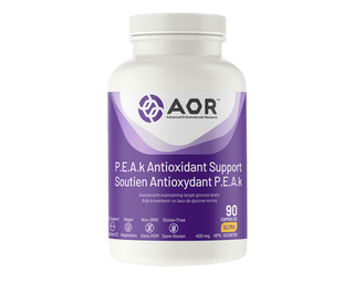 AOR P.E.A.k Antioxidant Support 400mg 90 Capsules