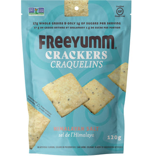 Freeyumm Crackers Himalayan Salt 120g