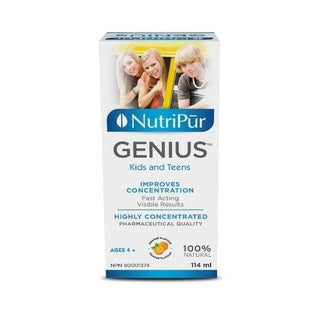 Nutripur Genius Kids and Teens Orange 114mL