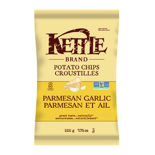 Kettle Foods Potato Chips Parmesan Garlic 220g