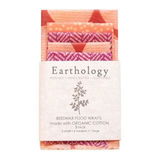 Earthology Beeswax Wrap 5 Packs