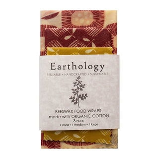 Earthology Beeswax Wrap 3 Packs