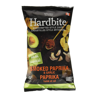 Hardbite Avocado Oil Chips Smoked Paprika & Garlic 128g