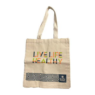 Healthy Planet Cotton Bag Live Life Healthy