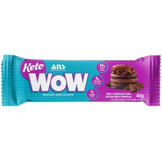 ANS Performance Keto Wow Snack Bar Triple Chocolate Cake 40g