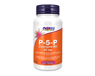 NOW P-5-P Coenzyme B6 50mg 60 Veggie Caps