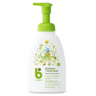 Babyganics Shampoo + Body Wash Chamomile Verbena 473mL