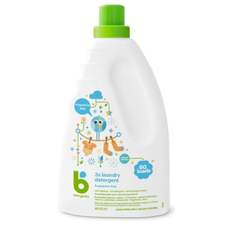 Babyganics 3x Laundry Detergent Fragrance Free 1.77L