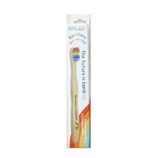 The future is bamboo Soft Toothbrush Rainbow Bamboo Kids