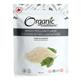 Organic Traditions Whole Psyllium Flakes 340g