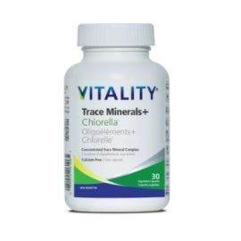 Vitality Products Trace Minerals +Chlorella 30 Veggie Caps