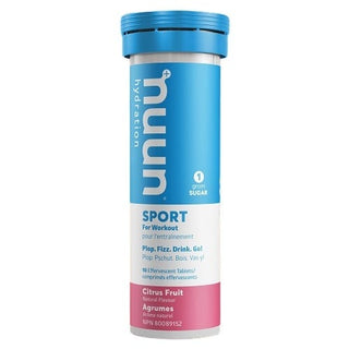 Nuun Sport for Workout Citrus Fruit 10 Tablets