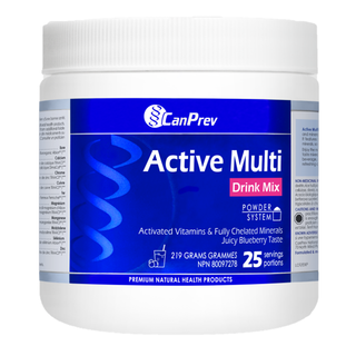 CanPrev Active Multi Drink Mix Juicy Blueberry 219g