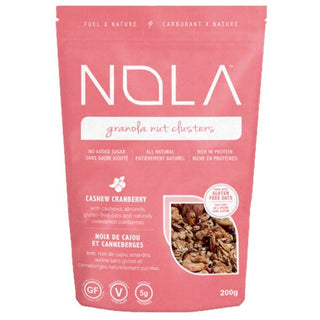 Nola Granola Nut Clusters Cashew Cranberry 200g