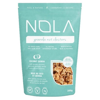 Nola Granola Nut Clusters Coconut Quinoa 200g