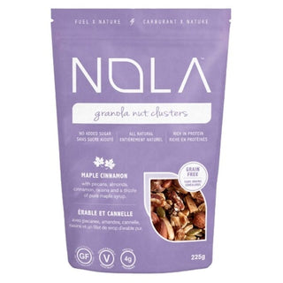 Nola Granola Nut Clusters Maple Cinnamon 225g