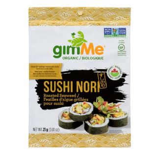 Gimme Organic Sushi Nori Roasted Seaweed 23g