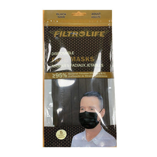 Filtrolife Disposable Face Masks 5 Packs