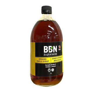 Benefits By Nature Organic Maple Syrup 1 Liter ***Limit of 3 per order***