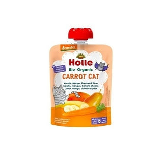 Holle Bio-Organic Baby Food Pouch Carrot Cat 100g