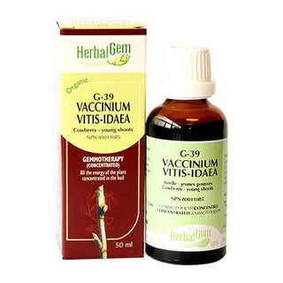 HerbalGem G-39 Vaccinium Vitis Idaea Organic 50mL