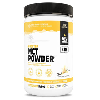 North Coast Naturals Boosted MCT Powder French Vanilla 300g