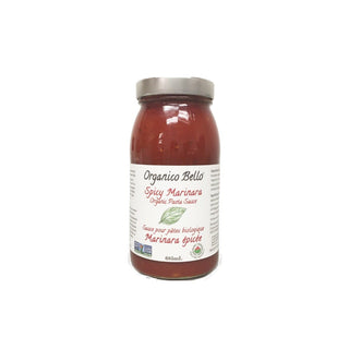 Organico Bello Organic Pasta Sauce Spicy Marinara 685mL