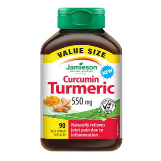 Jamieson Curcumin Turmeric 550mg 90 Veggie Caps