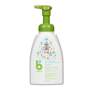 Babyganics Foaming Soap Dish & Bottle Fragrance Free 473mL