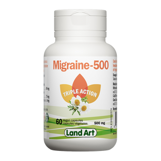 Land Art Migraine 500 60 Capsules